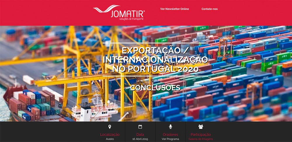 Conclusões do Seminário "Exportação/Internacionalização no Portugal 2020" - JOMATIR