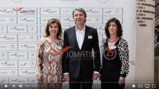 Video do evento comemorativo dos 25 anos da JOMATIR 3 Vídeo dos 25 anos JOMATIR