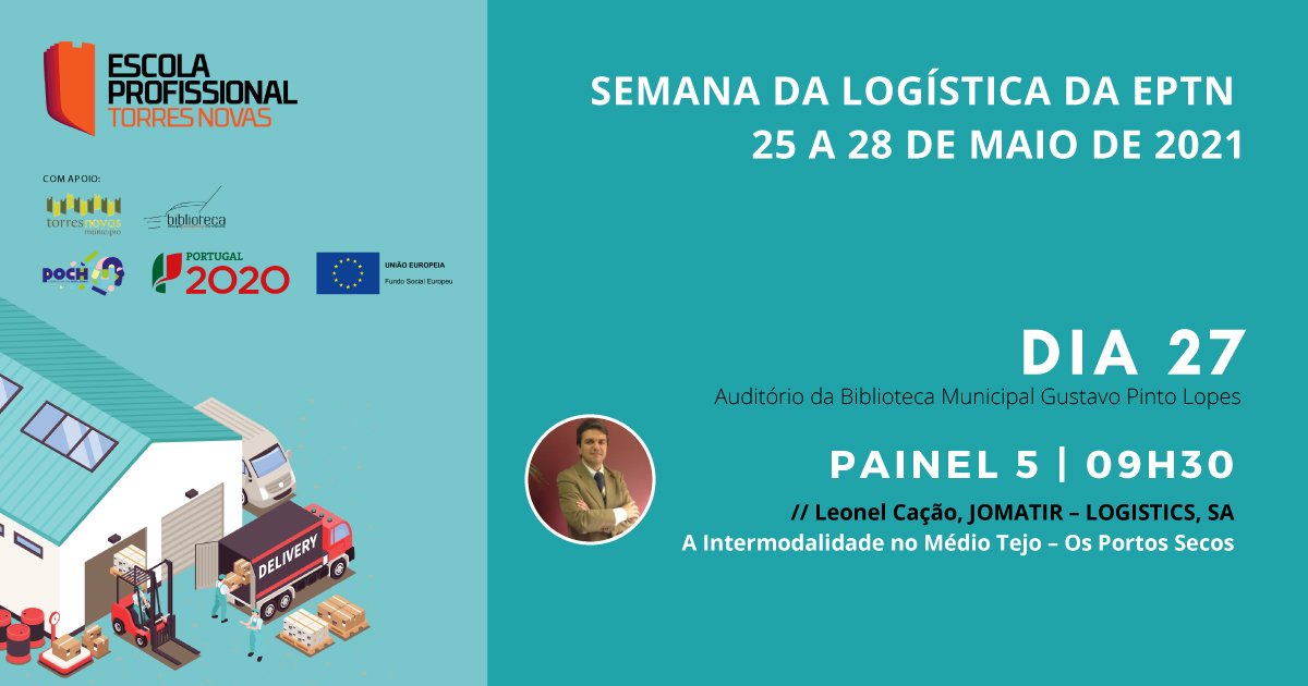 Administrador da JOMATIR Logistics, Leonel Cação, palestrante na Semana da Logística da EPTN