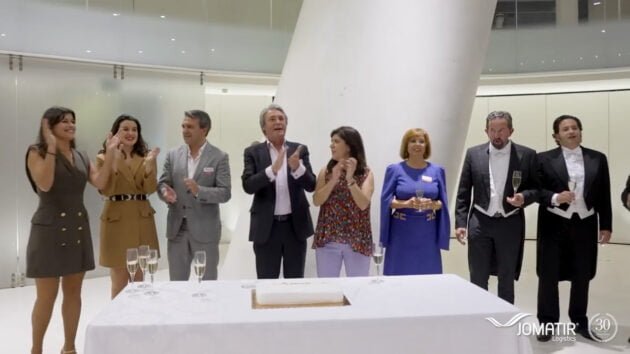 Evento comemorativo do 30 aniversário da JOMATIR Logistics