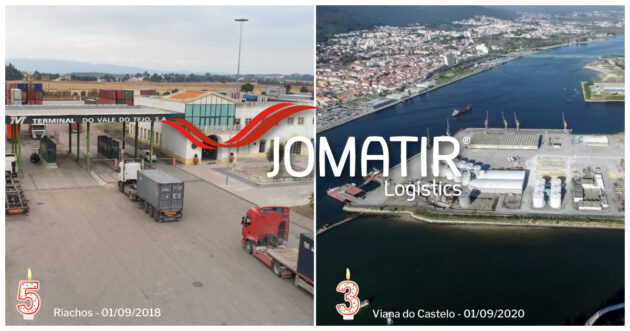 1 de Setembro será sempre uma data especial para a JOMATIR Logistics. 5 1 de Setembro será sempre uma data especial para a JOMATIR Logistics
