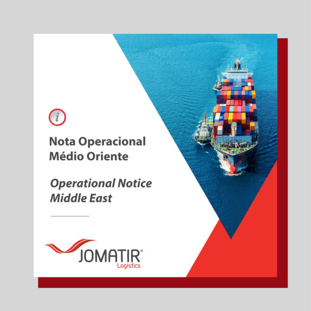 Nota Operacional – Médio Oriente